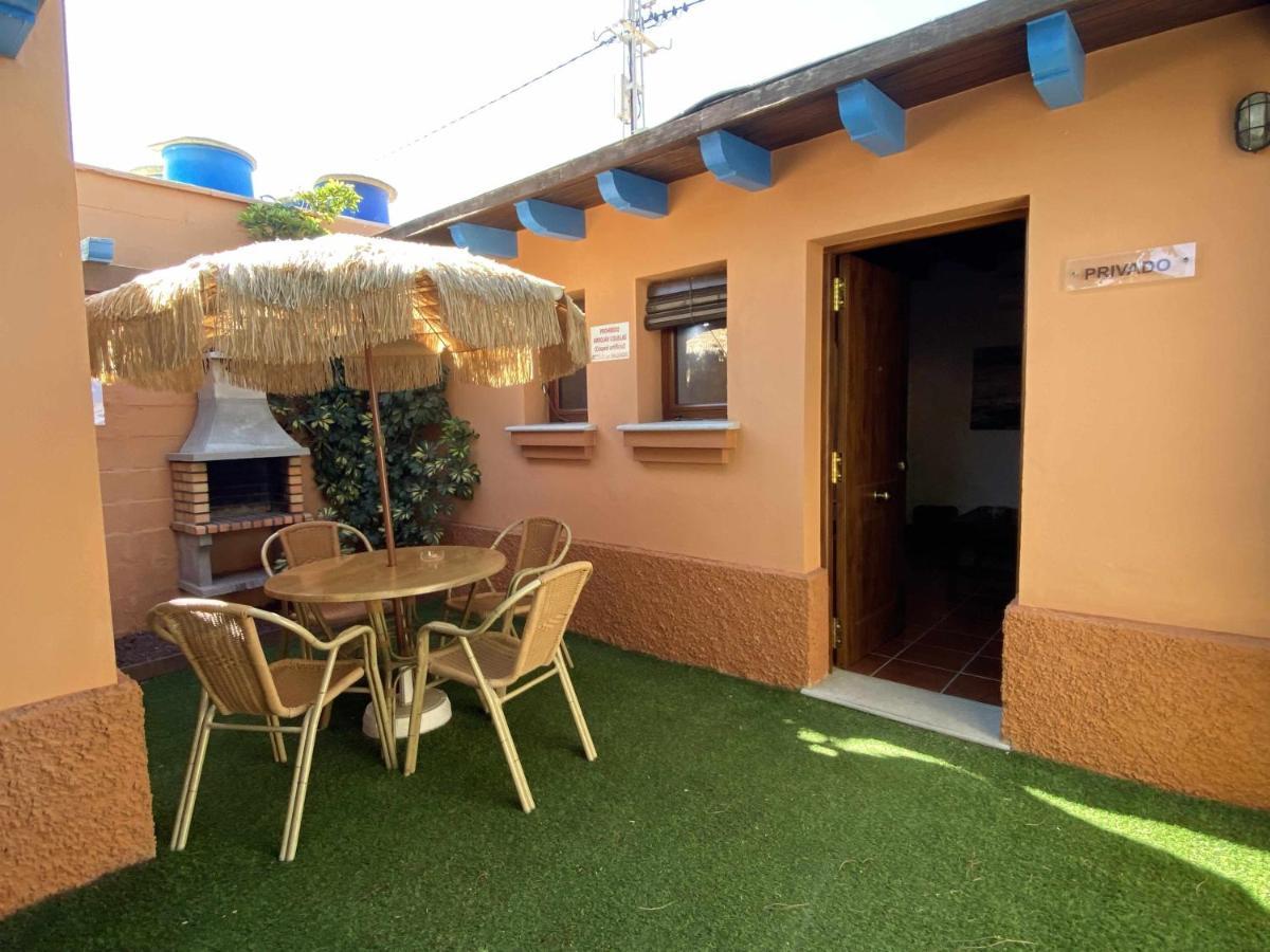 Estudio Con Jardincito Privado Barbacoa Y Piscina Cadice Esterno foto