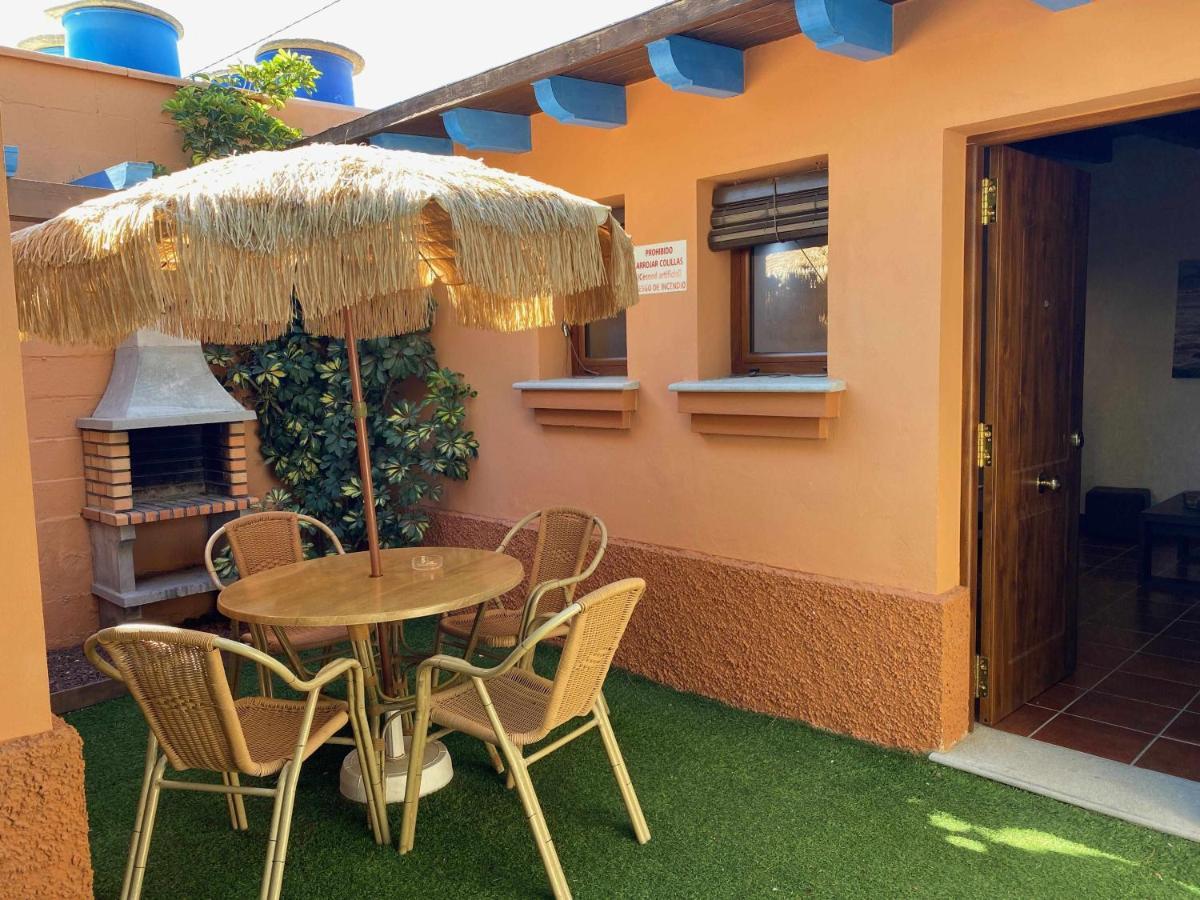 Estudio Con Jardincito Privado Barbacoa Y Piscina Cadice Esterno foto
