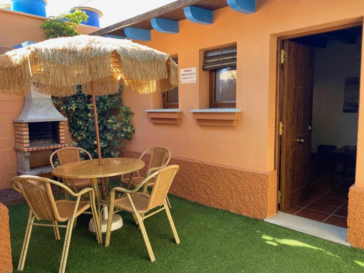 Estudio Con Jardincito Privado Barbacoa Y Piscina Cadice Esterno foto
