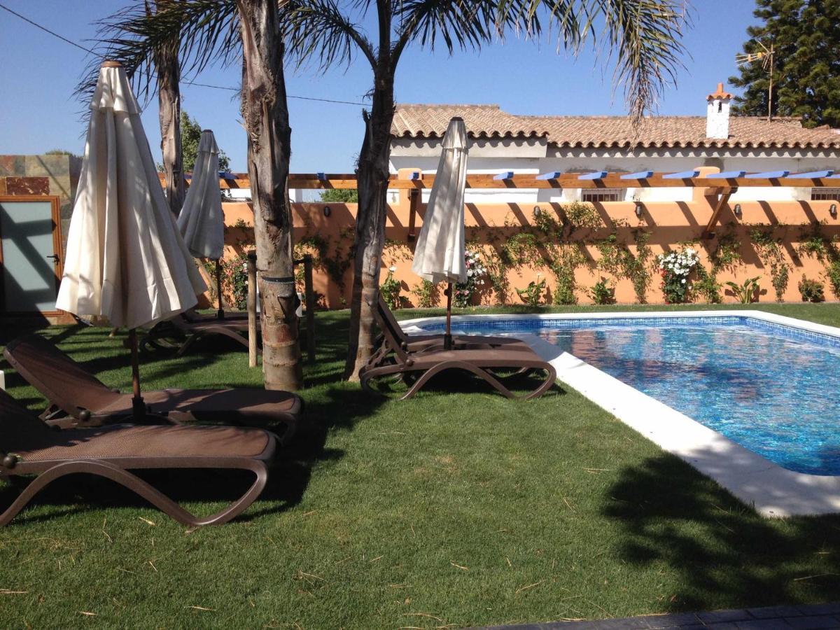 Estudio Con Jardincito Privado Barbacoa Y Piscina Cadice Esterno foto