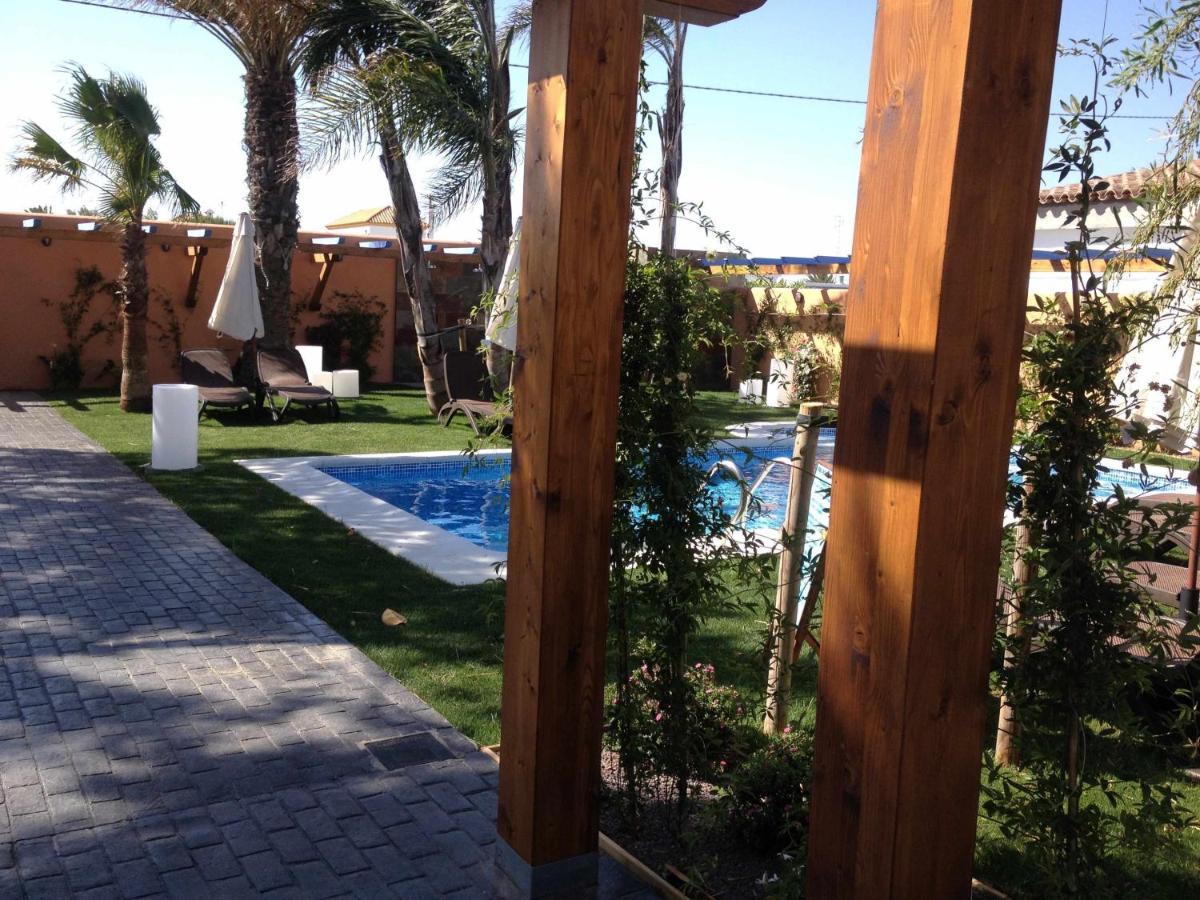 Estudio Con Jardincito Privado Barbacoa Y Piscina Cadice Esterno foto