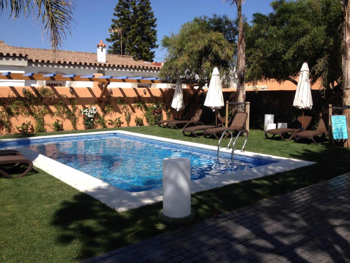 Estudio Con Jardincito Privado Barbacoa Y Piscina Cadice Esterno foto