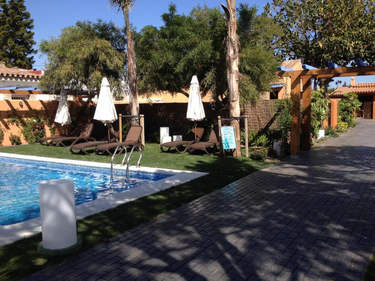 Estudio Con Jardincito Privado Barbacoa Y Piscina Cadice Esterno foto